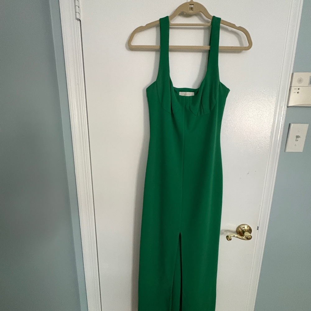 Wayf Vibrant Emerald Green Maxi Dress from Nordstrom
